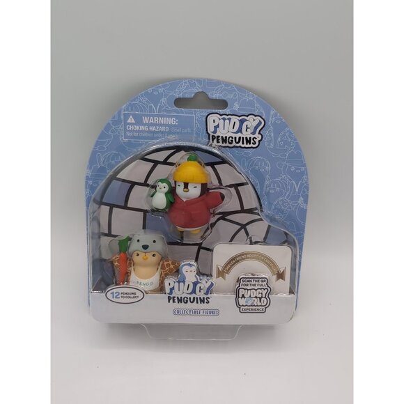 Pudgy Penguins 2-Count Collectible Figures Easter Basket - Picture 1 of 2